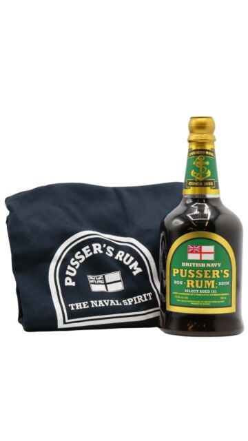 Pusser's - Select Aged 151 Overproof Rum (Includes T-Shirt)