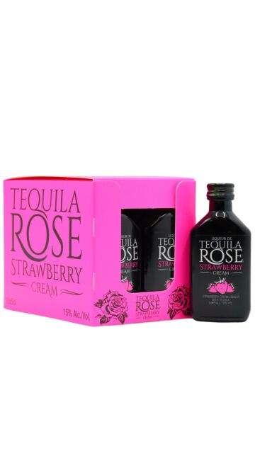 Tequila Rose - Original Strawberry Cream Liqueur Miniatures (10 x 5cl)