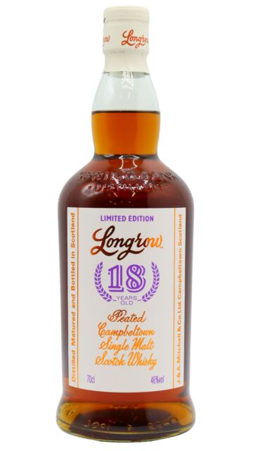 Longrow - 2024 Release Campbeltown Single Malt Scotch 18 year old Whisky