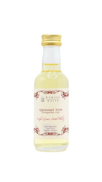 Invergordon - Wemyss Malts - Applewood Bake 26 year old Whisky Miniature