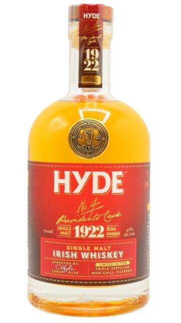 Hyde - No. 4 Rum Cask Matured Irish Whiskey