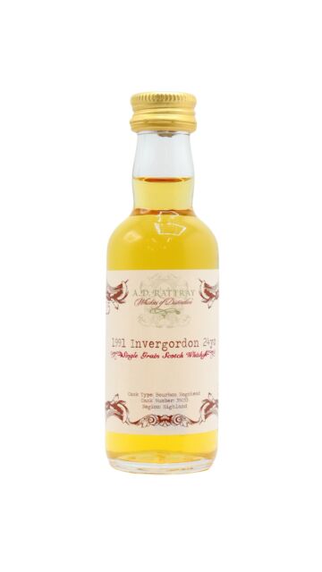 Invergordon - A.D. Rattray - Single Cask #39033 1991 24 year old Whisky Miniature