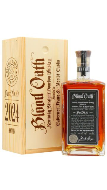 Blood Oath - Pact #10 Kentucky Straight Bourbon Whiskey