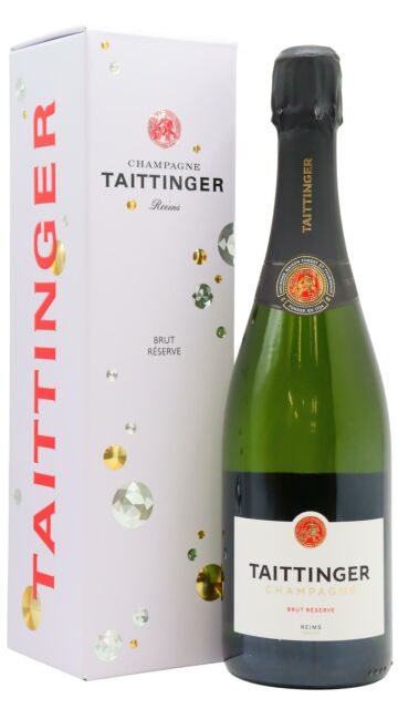 Taittinger - Brut Reserve 2016 Champagne (Gift Box) 75cl 12.5% ABV
