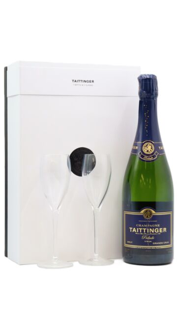 Taittinger - Prelude Grands Crus NV Champagne Glass Pack