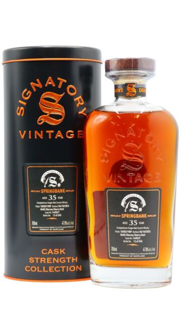 Springbank - Signatory Vintage Symington's Choice Single Cask #14031 1989 35 year old Whisky