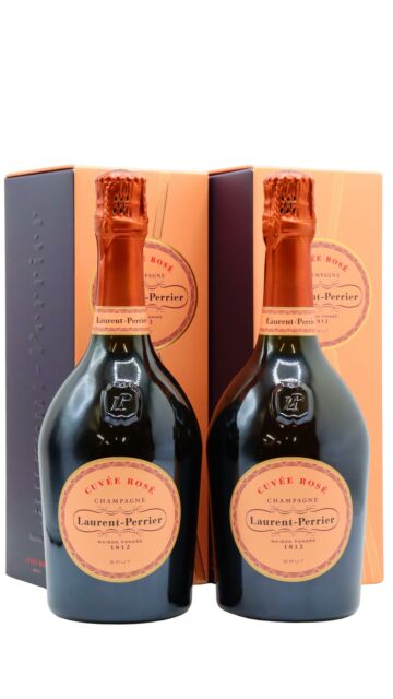 Laurent Perrier - Cuvee Rose Brut Champagne (2 x 75cl)