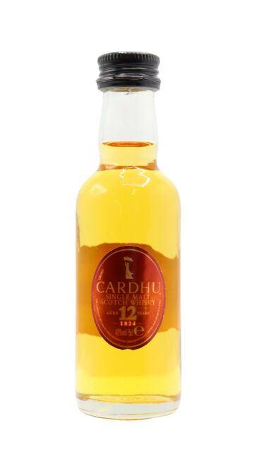 Cardhu - Speyside Single Malt Scotch 12 year old Whisky Miniature