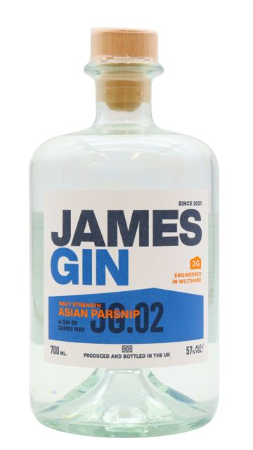 James Gin - Asian Parsnip Navy Strength Gin (James May)