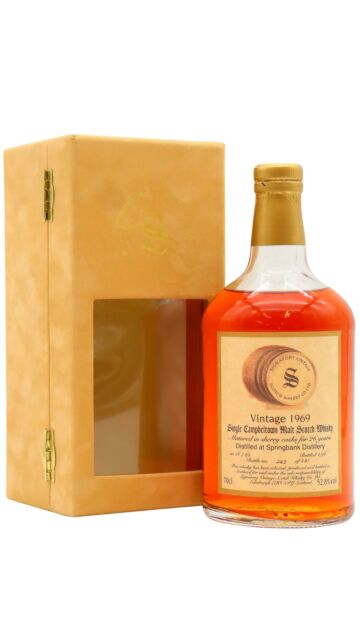 Springbank - Signatory Vintage Single Malt Scotch 1969 26 year old Whisky