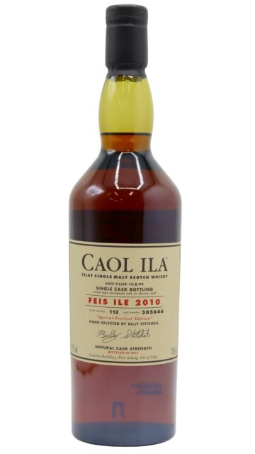 Caol Ila - Feis Ile 2010 - Single Sherry Cask #305646 1999 10 year old Whisky