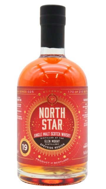 Glen Moray - North Star Single Cask 2006 19 year old Whisky