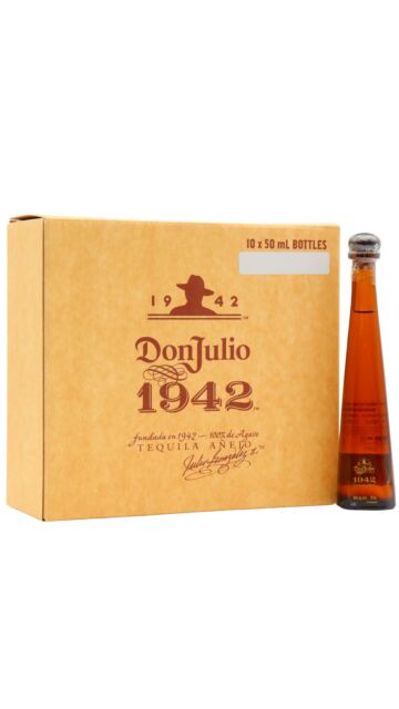 Don Julio - 1942 Small Batch Tequila Miniatures (10 x 5cl)
