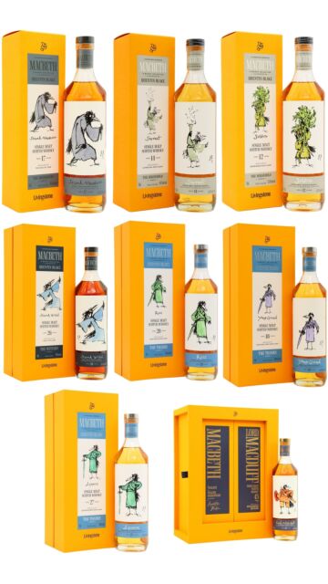 Macbeth - Act Two Complete Collection Single Malt Scotch Whisky Bundle