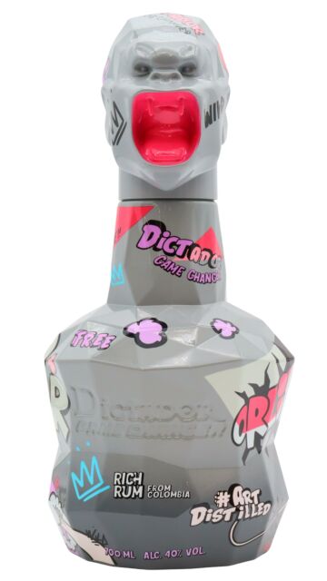 Dictador - Game Changer Richard Orlinski Grey & Pink Edition Rum