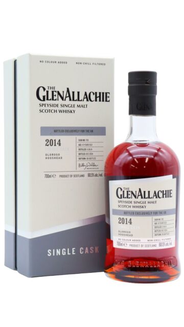 GlenAllachie - Single Oloroso Sherry Cask #700 2014 10 year old Whisky (UK Exclusive)