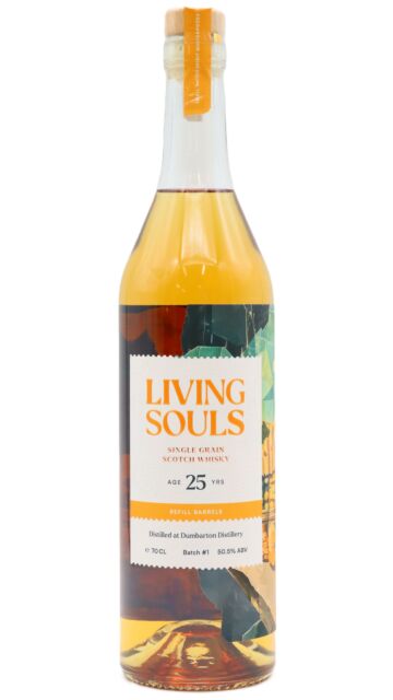 Dumbarton (silent) - Living Souls Single Grain 25 year old Whisky