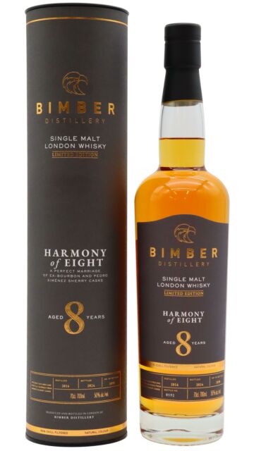 Bimber - Harmony Of Eight English Single Malt 2016 8 year old Whisky