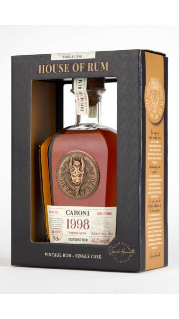 Caroni (Silent) - House Of Rum - Single Cask Trinidad 1998 27 year old Rum