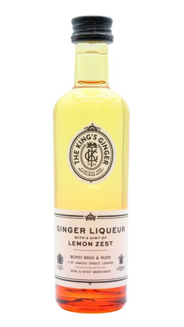 The King's Ginger - Lemon Zest Whisky Liqueur Miniature