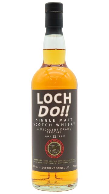 Mannochmore - Decadent Drams 'Loch Do Special' Single Malt Scotch 2009 15 year old Whisky