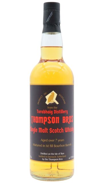 Torabhaig - Thompson Bros Single Malt Scotch 2018 7 year old Whisky