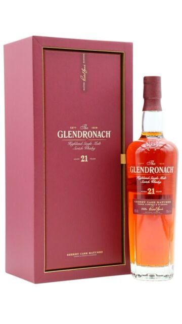 Glendronach 21 Year Parliament Single Malt Whiskey