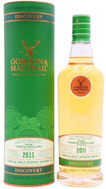 Tomatin - Gordon & MacPhail Discovery Single Malt Scotch 2011 12 year old Whisky