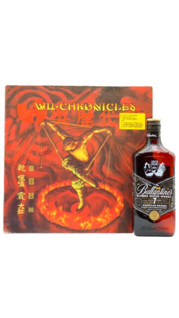 Ballantines - American Barrel x RZA Limited Edition Blended Scotch 7 year old Whisky (Includes Wu Tang Clan Wu Chronicles 12" Double Vinyl)