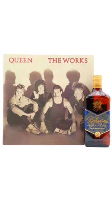 Ballantines - True Music Icons - Queen Edition Blended Scotch Whisky (Includes Queen The Works Vinyl Album)