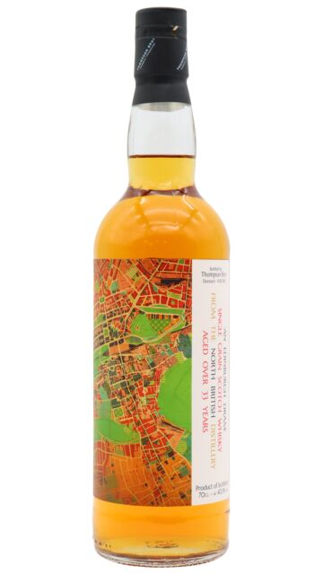North British - Thompson Bros Single Grain Scotch 33 year old Whisky