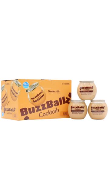 BuzzBallz - Choc Tease Cocktail (12 x 20cl)