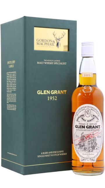 Glen Grant - Gordon & MacPhail Speyside Single Malt Scotch 1952 52 year old Whisky