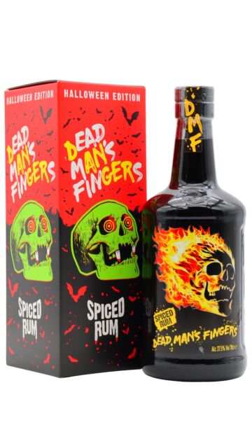 Dead Man's Fingers - Flaming Skull Limited Edition Spiced Rum & Gift Box