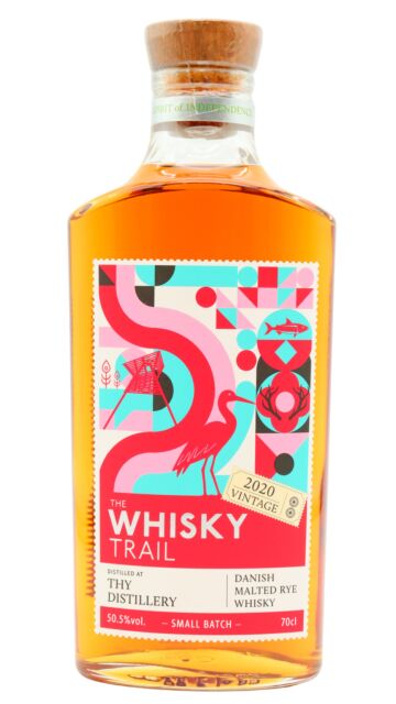 THY Distillery - The Whisky Trail Danish Malted Rye 2020 4 year old Whisky