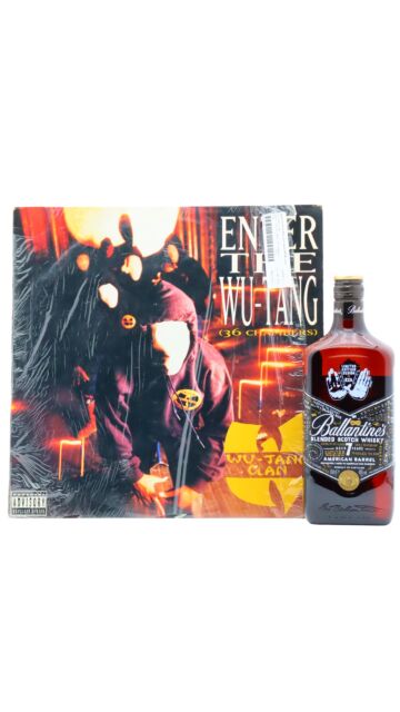 Ballantines - American Barrel x RZA Limited Edition Blended Scotch 7 year old Whisky (Includes Wu-Tang Clan - Enter The Wu-Tang (36 Chambers) Vinyl Album)