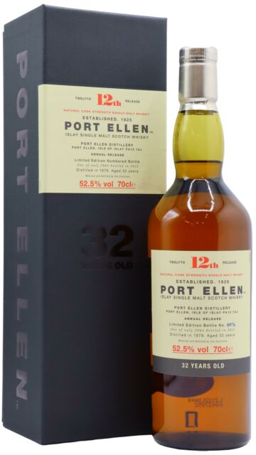 Port Ellen (silent) - 12th Release Islay Single Malt Scotch 1979 32 year old Whisky
