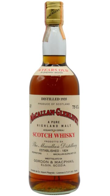 The Macallan - Pure Highland Malt Scotch 1935 36 year old Whisky