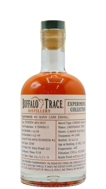 Buffalo Trace - Experimental Collection - Heavy Char 1997 15 year old Whiskey