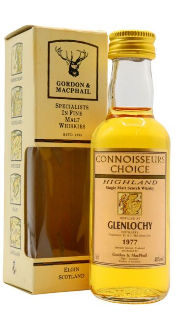 Glenlochy (silent) - Connoisseurs Choice Single Malt Scotch 1977 Whisky Miniature