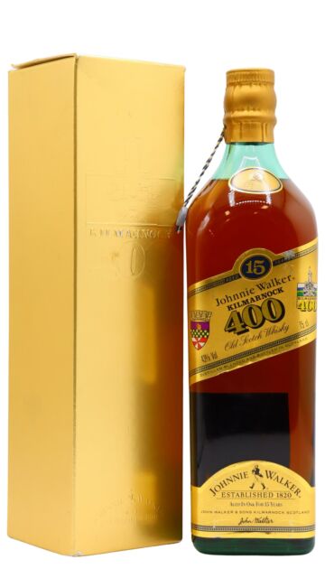 Johnnie Walker - Kilmarnock 400 1977 15 year old Whisky (Boxed Edition)