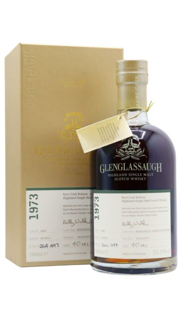Glenglassaugh - Rare Cask Release #6801 1973 40 year old Whisky
