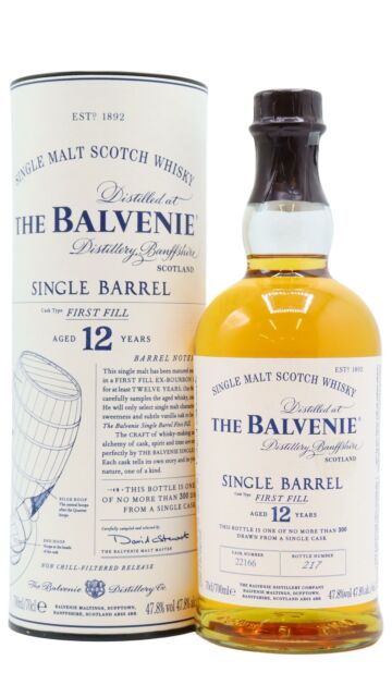 Balvenie - Single Barrel #22166 12 year old Whisky