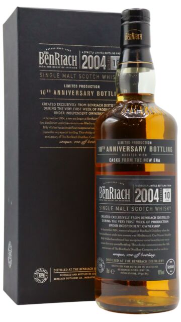 Benriach - 10th Anniversary Bottling 2004 10 year old Whisky