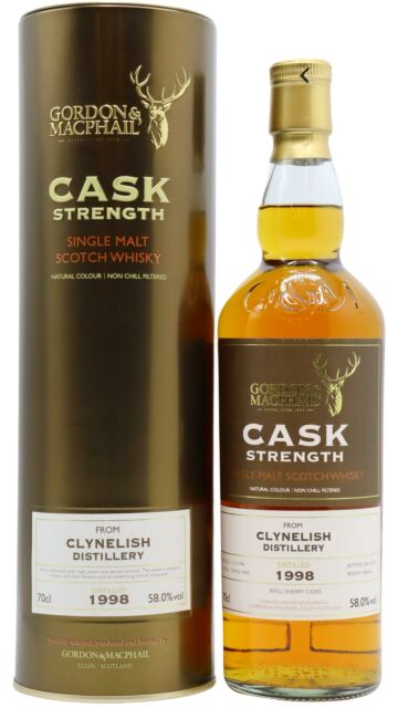 Clynelish - Gordon & MacPhail Cask Strength Single Malt Scotch 1998 15 year old Whisky