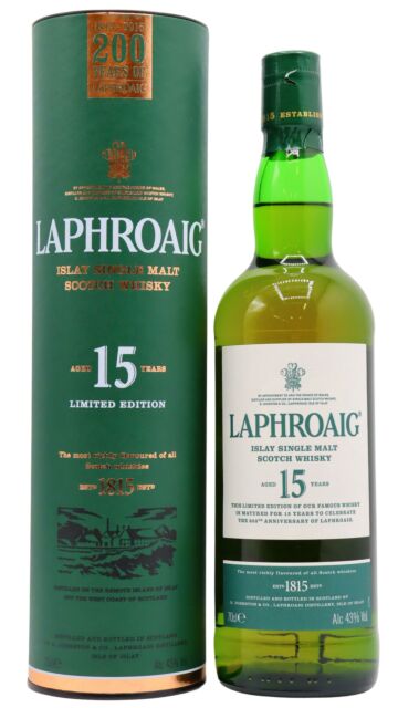 Laphroaig - 200th Anniversary Islay Single Malt Scotch 15 year old Whisky