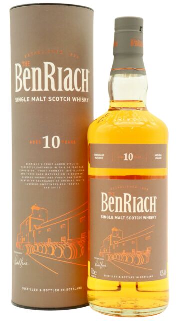 Benriach - Single Malt Scotch 10 year old Whisky (Old Bottling)
