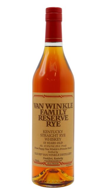 Pappy Van Winkle - Family Reserve Kentucky Straight Rye 13 year old Whiskey