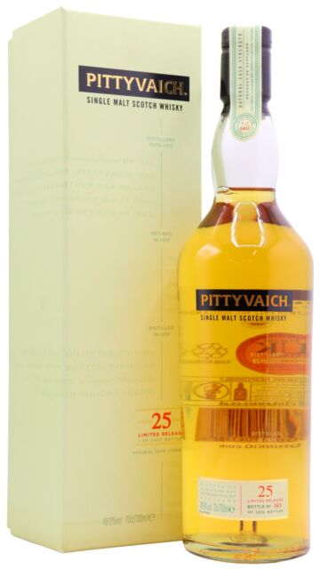 Pittyvaich (silent) - 2015 Special Release Single Malt Scotch 1989 25 year old Whisky