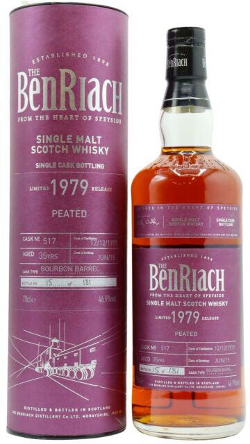 Benriach - Single Cask #517 1979 35 year old Whisky